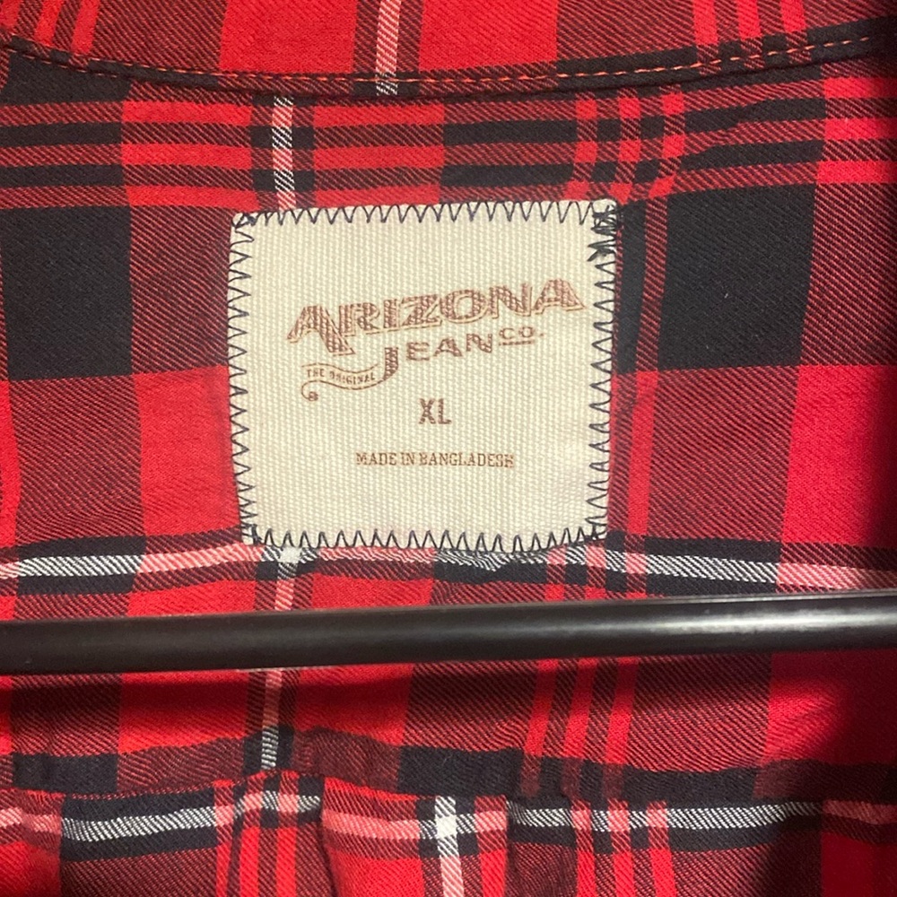 Girls flannel shirt